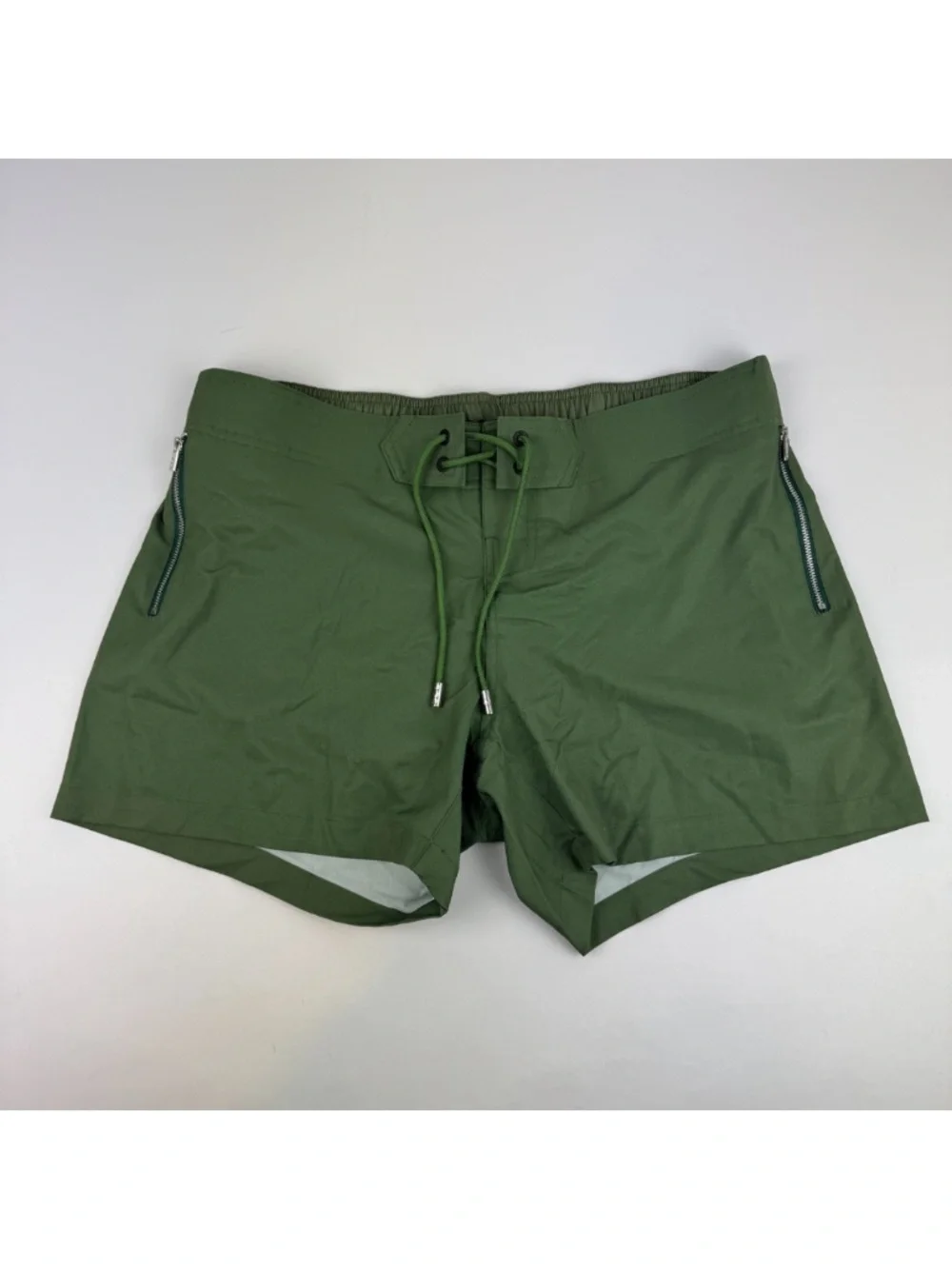 NWT DC2 Miami Mens Size 2XL Swim Mini Shorts Trunks Green